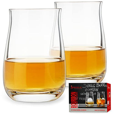 Spiegelau 2-teiliges Single Barrel Bourbon Whiskyglas-Set, Whiskygläser, 380 ml, Special Glasses, 4460166 im Sale